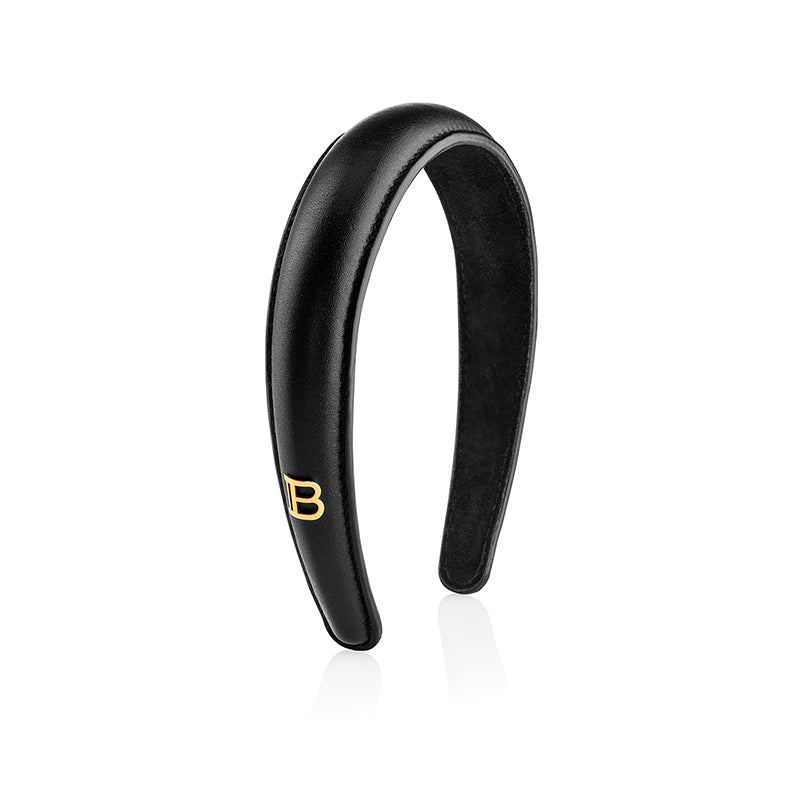 Black puffed headband • Limited Edition FW22