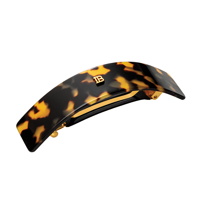 BARRETTE À CHEVEUX L • TORTOISE SHELL