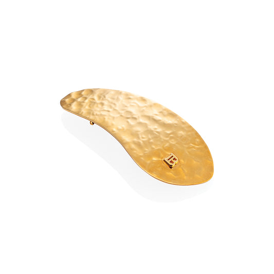 Barrette Feuille d’Or • Édition Limitée Muse du Printemps