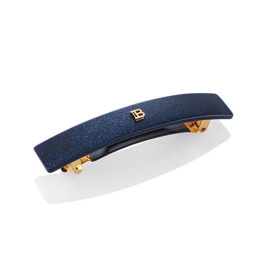 Muse de la Fête • Édition Limitée Barrette Medium Acétate Cosmic Saphhire